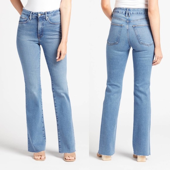 GOOD AMERICAN Good Classic Bootcut Jeans
Size 10/30 EUC - Picture 4 of 7